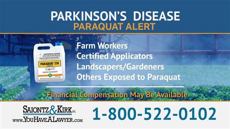 herbicide lawsuit parkinson's disease